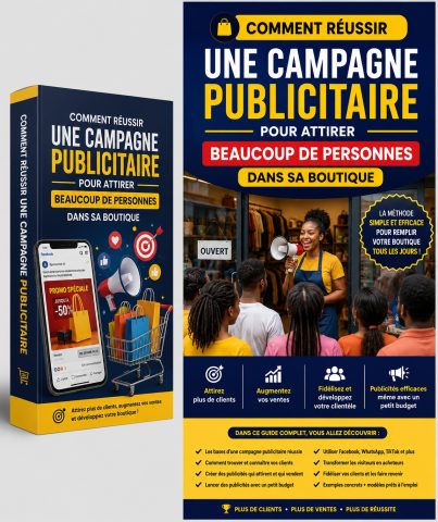 Comment réussir une campagne publicitaire pour attirer beaucoup de clients dans sa boutique”